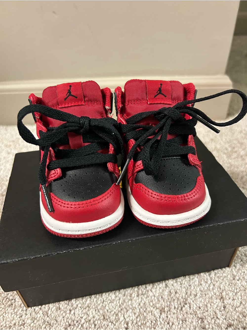 Nike Jordan 1 Mid TD Toddler 3C NWT